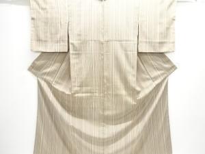 縞模様小紋着物